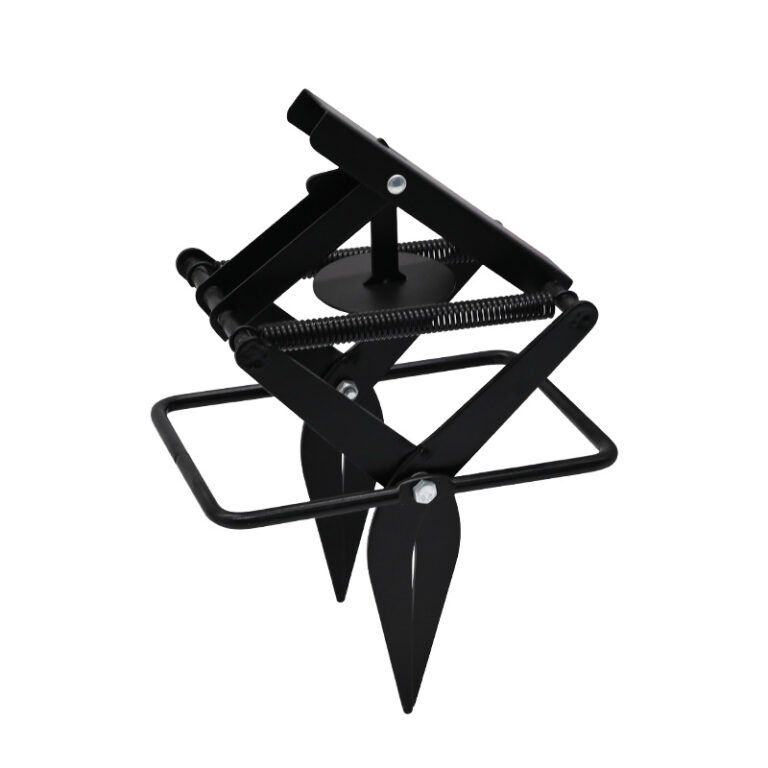 Black Easy-Set Mole Trap, model PC-501BK, main product view