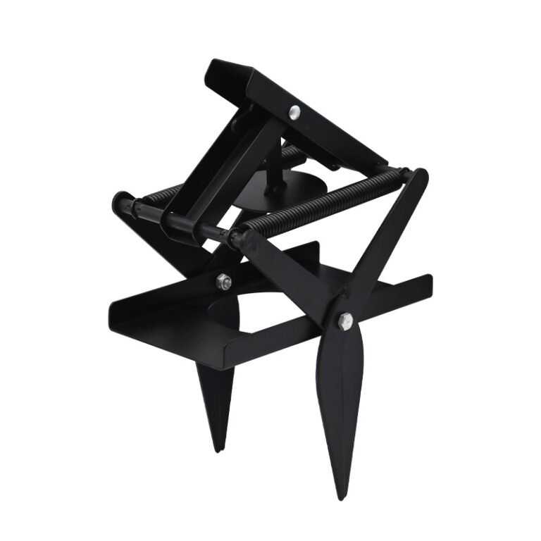 Black Flat-Base Mole Trap, model PC-502BK, alternate product view 2
