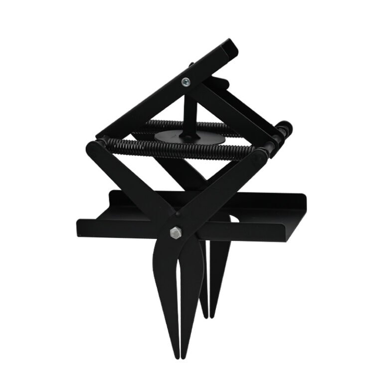 Black Flat-Base Mole Trap, model PC-502BK, alternate product view 3