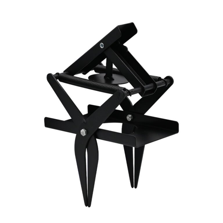 Black Flat-Base Mole Trap, model PC-502BK, alternate product view 4