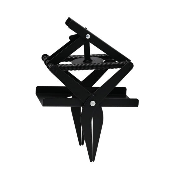 Black Flat-Base Mole Trap, model PC-502BK