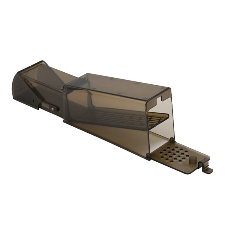 Brown Plastic Live-Catch Mouse Trap, model PC-204BR, alternate product view 3