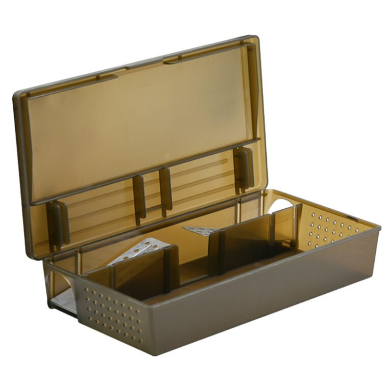 Brown Plastic Multi-Catch Mouse Trap, model PC-201BR, alternate product view 4