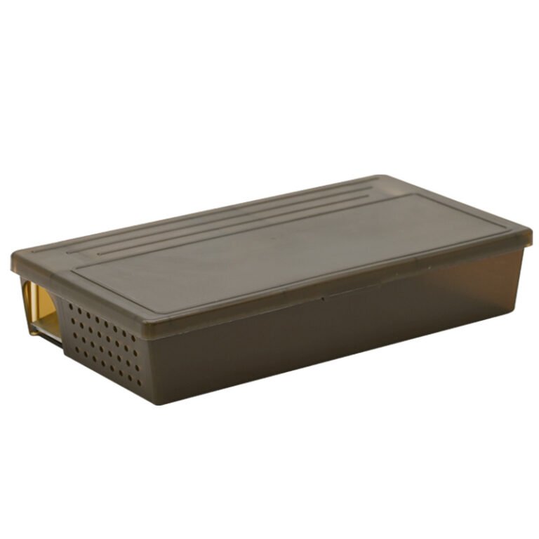 Brown Plastic Multi-Catch Mouse Trap, model PC-201BR, main product view