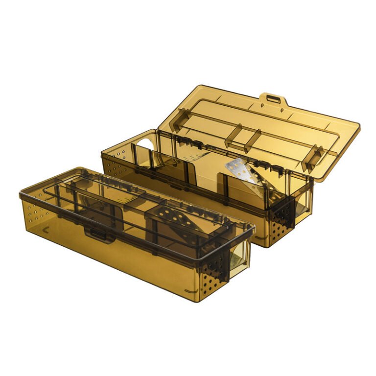 Brown Slim Multi-Catch Mouse Trap, model PC-202BR, alternate product view 2
