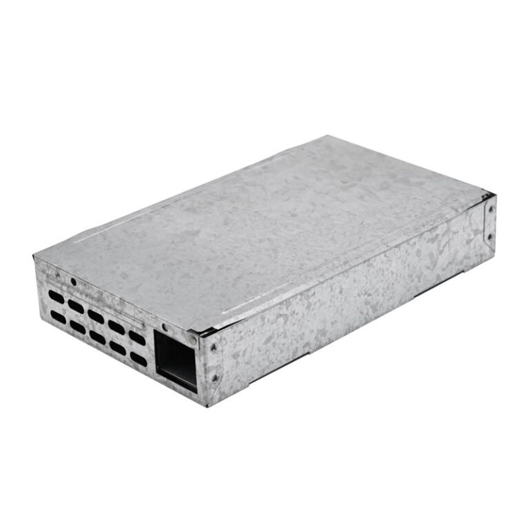 Galvanized Multi-Catch Mouse Trap with Solid Lid, model PC-203, alternate product view 1