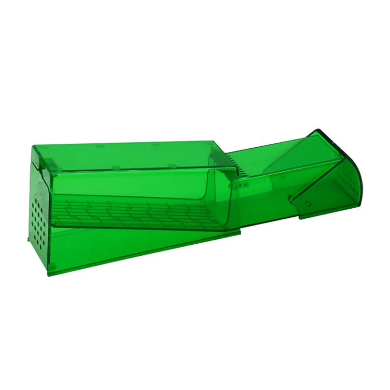 Green Plastic Live-Catch Mouse Trap, model PC-204GN, alternate product view 3