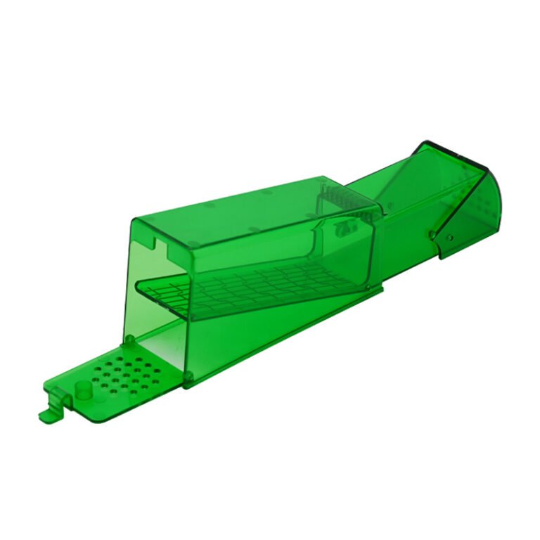 Green Plastic Live-Catch Mouse Trap, model PC-204GN, alternate product view 7
