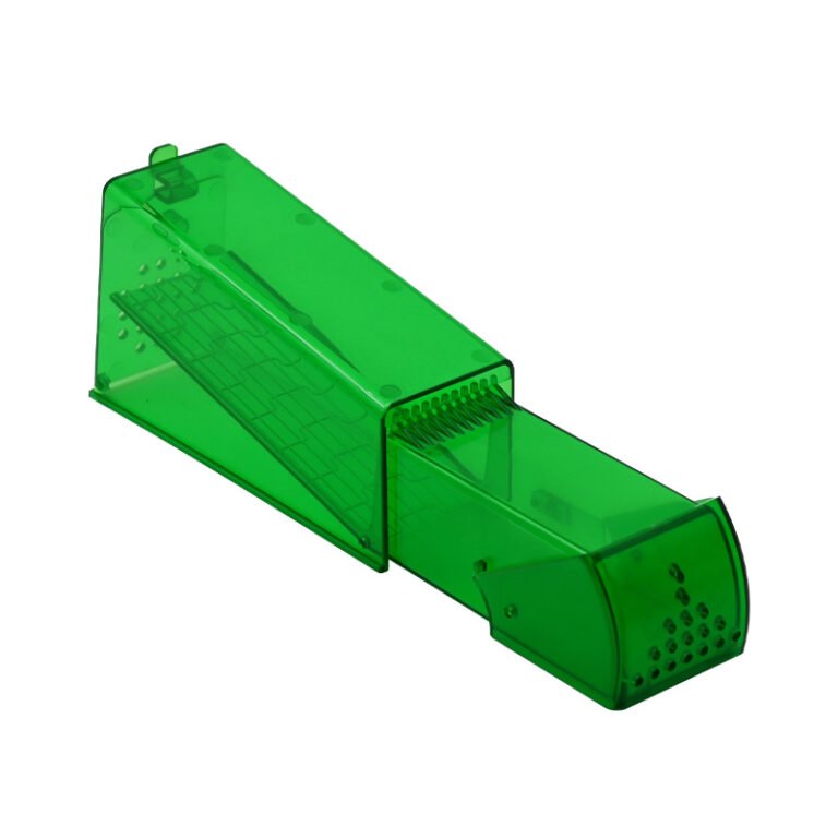 Green Plastic Live-Catch Mouse Trap, model PC-204GN, main product view