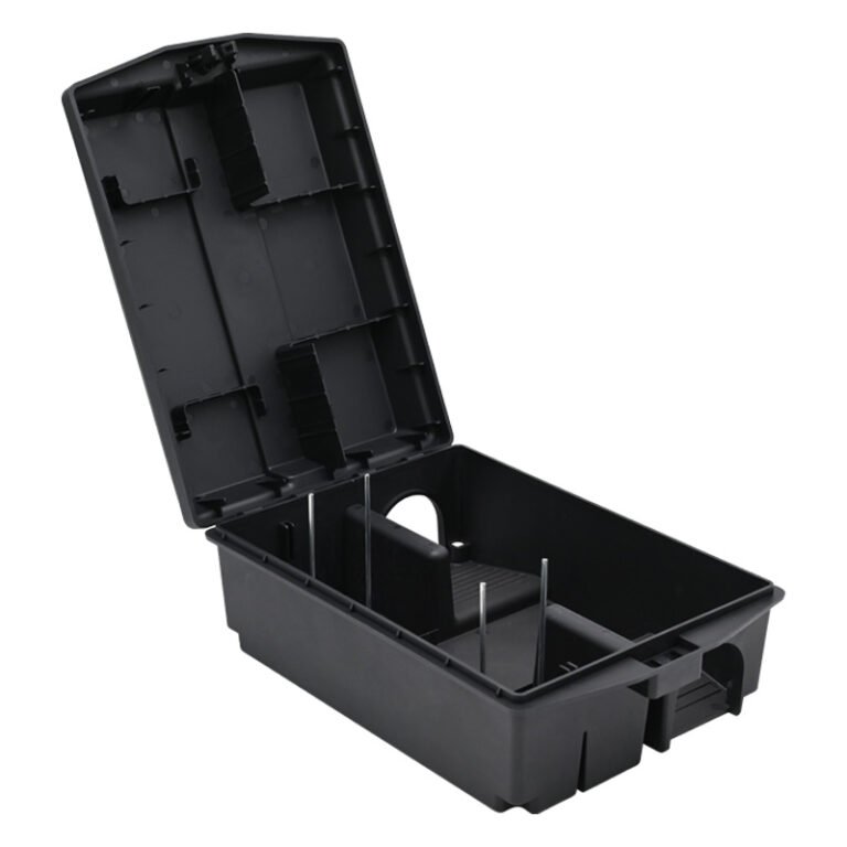 Plastic Rat Bait Station, model PC-404, alternate product view 3