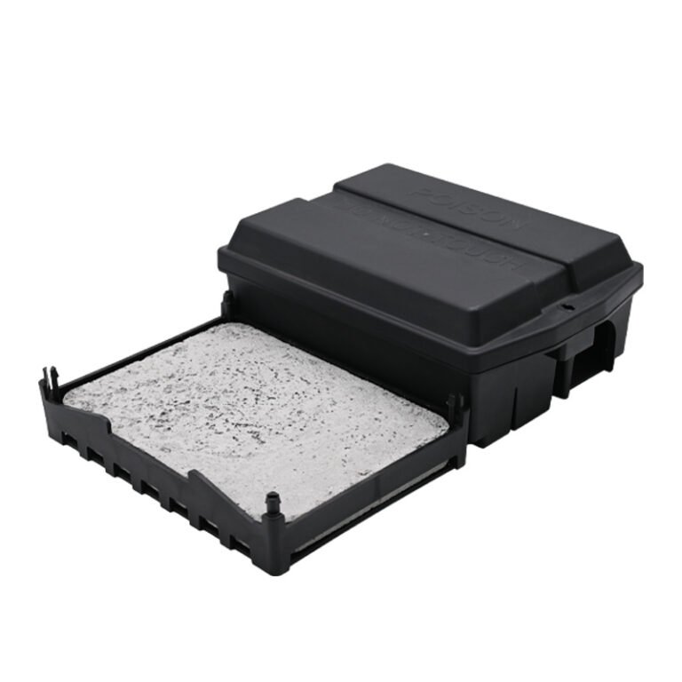 Plastic Rat Bait Station with Paver, model PC-404PV, alternate product view 6